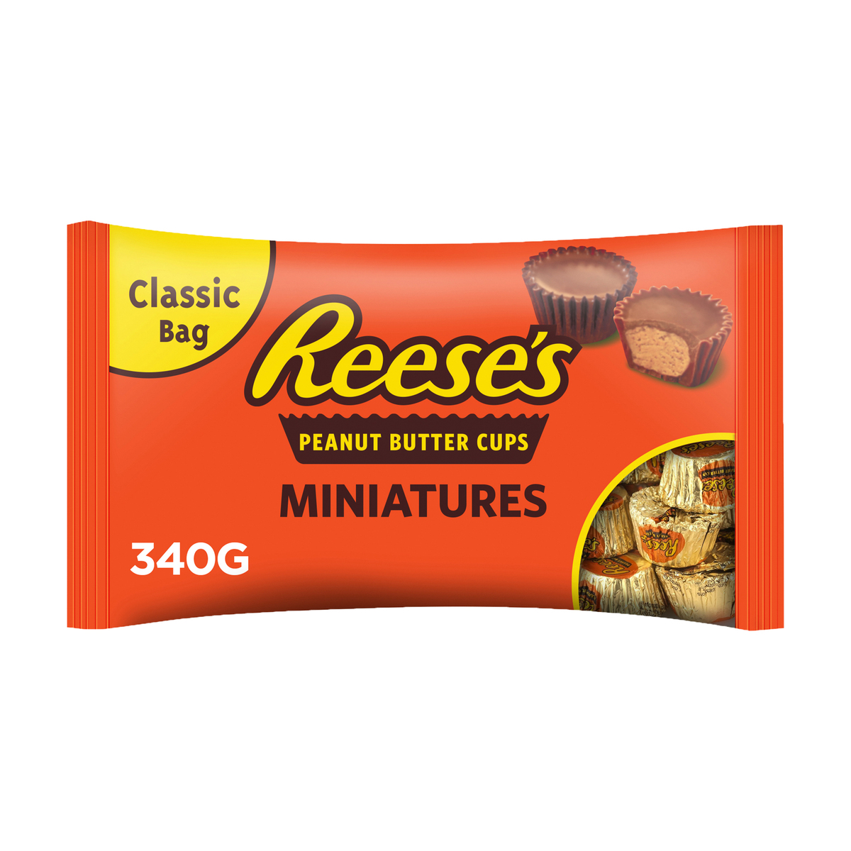 Reese's Chocolate Miniatures Peanut Butter Cups 340 g