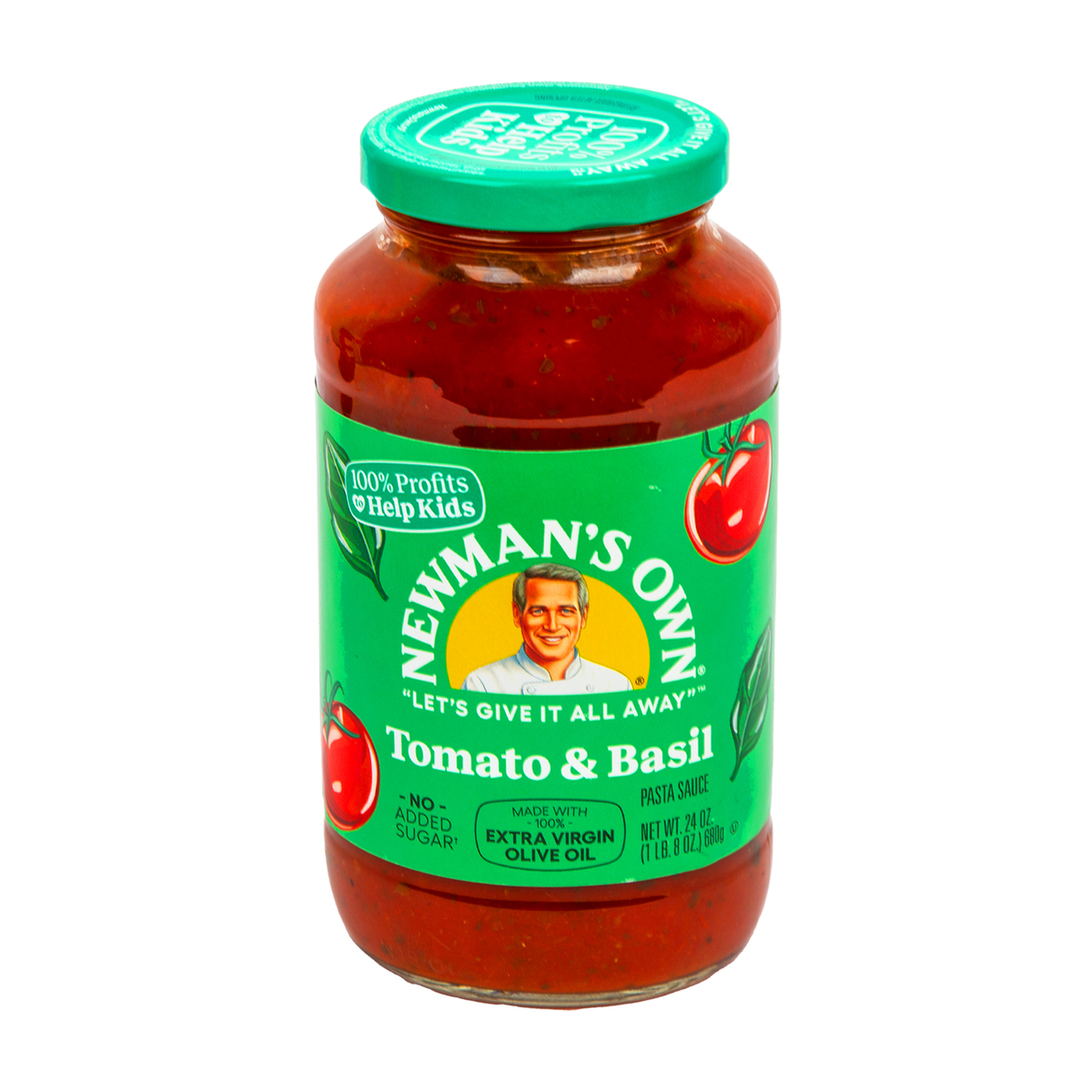 Newman's Own Tomato & Basil Pasta Sauce 680 g