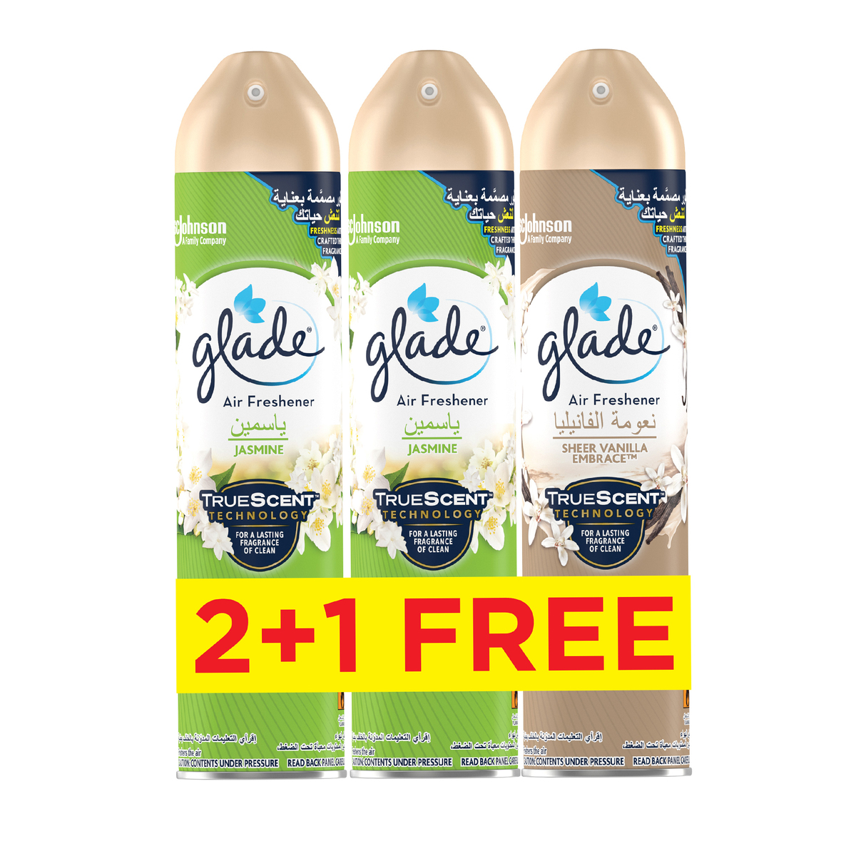 Glade Air Freshener Assorted 3 x 300 ml