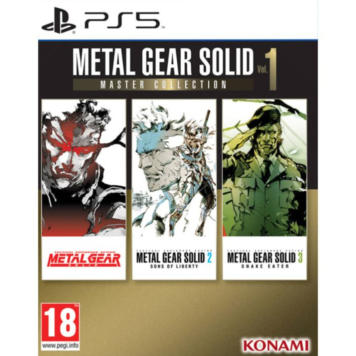 Metal Gear Solid Master Collection Vol 1 PS5