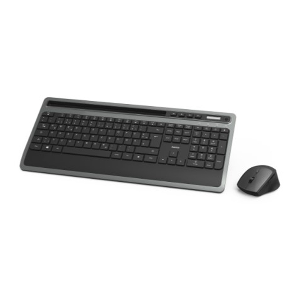 Hama KMW-600 Multimedia Wireless Keyboard,Mouse Set, black,anthracite, QWERTY GULF (D3182685)