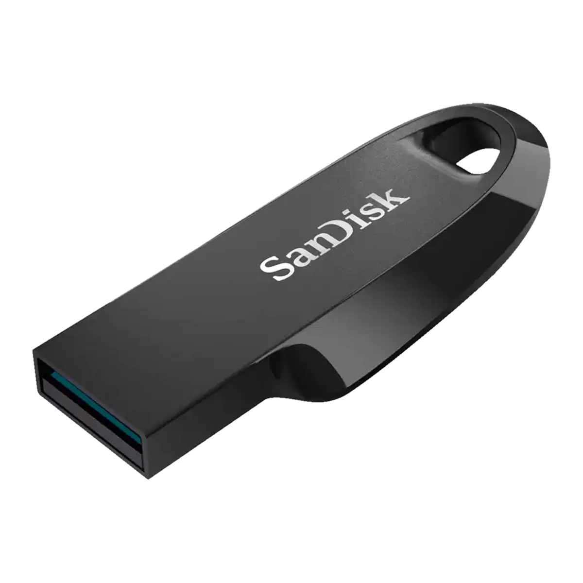 SanDisk 64GB Ultra Curve 3.2 Flash Drive, Black, SDCZ550-064G-G46