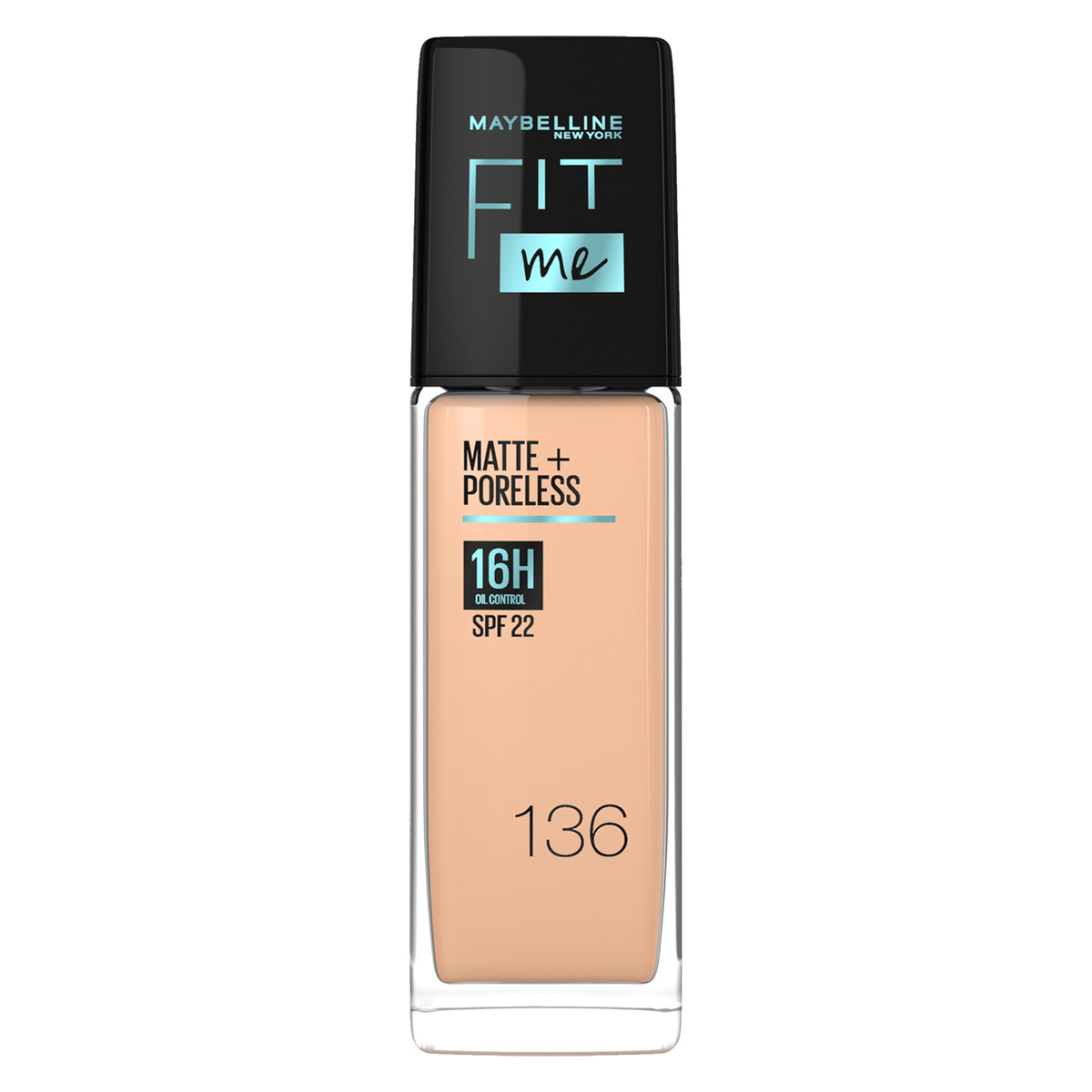 Maybelline Fit Me Matte + Poreless Foundation 136 1 pc