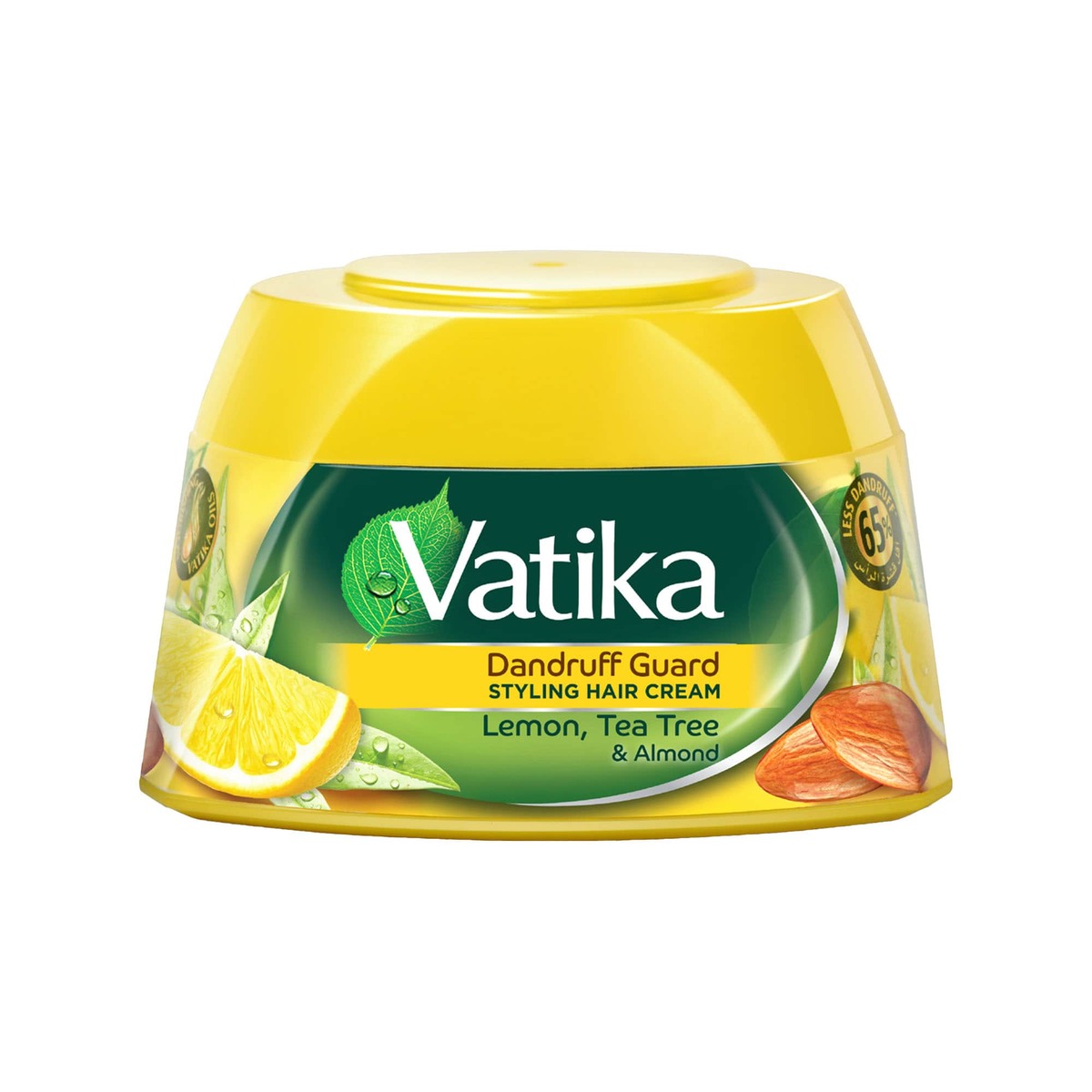 Vatika Naturals Dandruff Guard Styling Hair Cream Lemon Tea Tree & Almond 210 ml