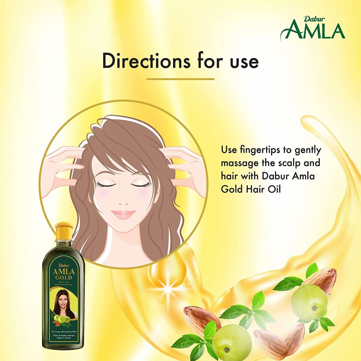 Dabur Amla Gold Hair Oil 300 ml