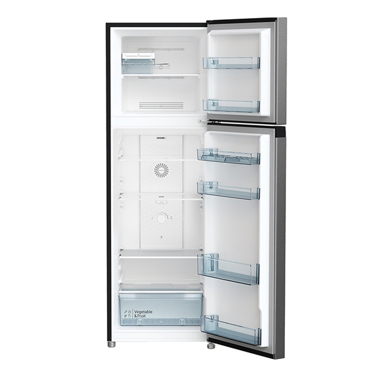 Hitachi Double Door Refrigerator, 260 L, Elegant Inox, HRTN5275MFXGF