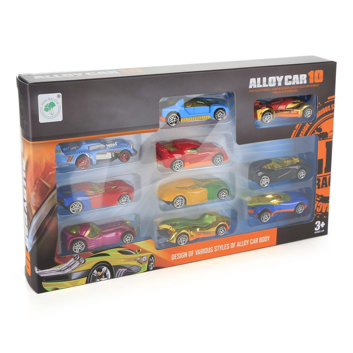 Skid Fusion Die Cast Cars 10 Pcs 8620 Assorted