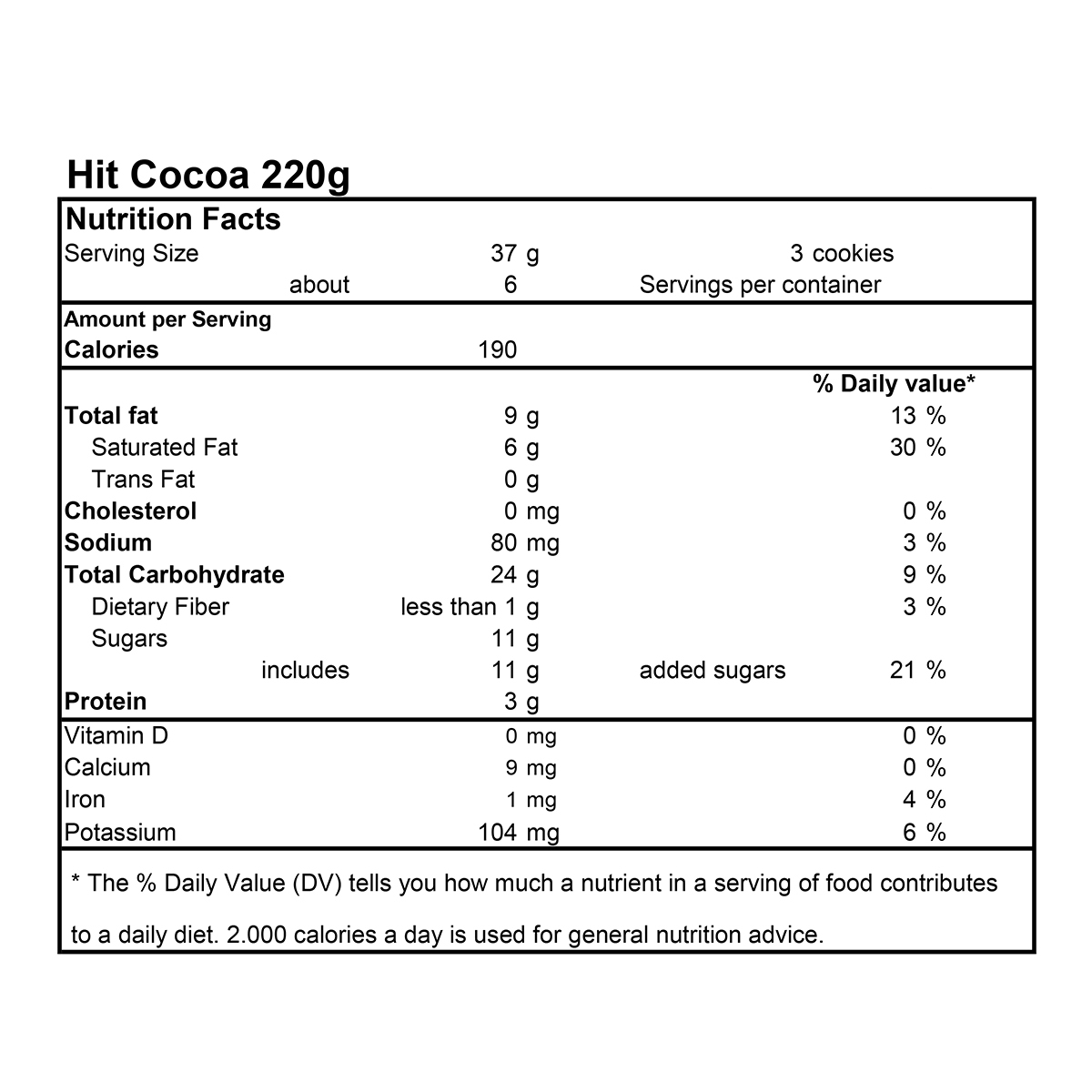 Bahlsen Hit Cocoa Creme Biscuits 220 g