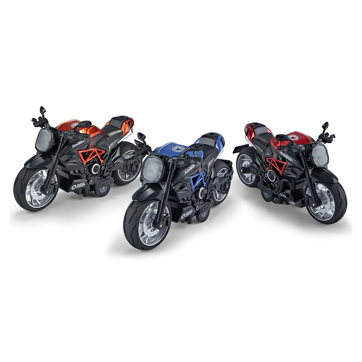 Skid Fusion Die Cast Motor Bike 1:12 MY66 Assorted