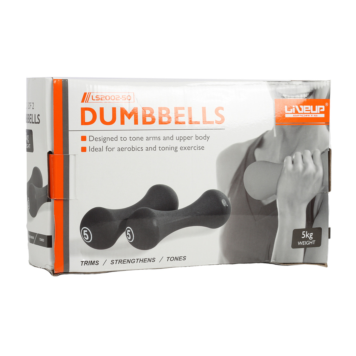 Liveup Bone Dumbbell 5kg 2pcs 2002