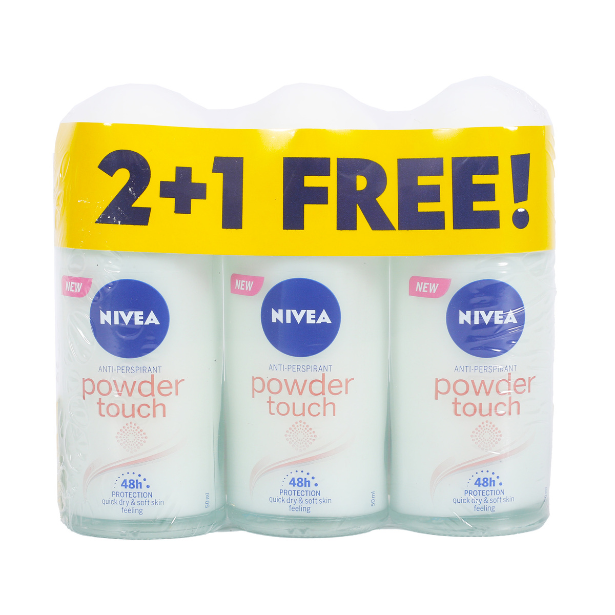 Nivea Roll On Women Assorted 50 ml 2 + 1