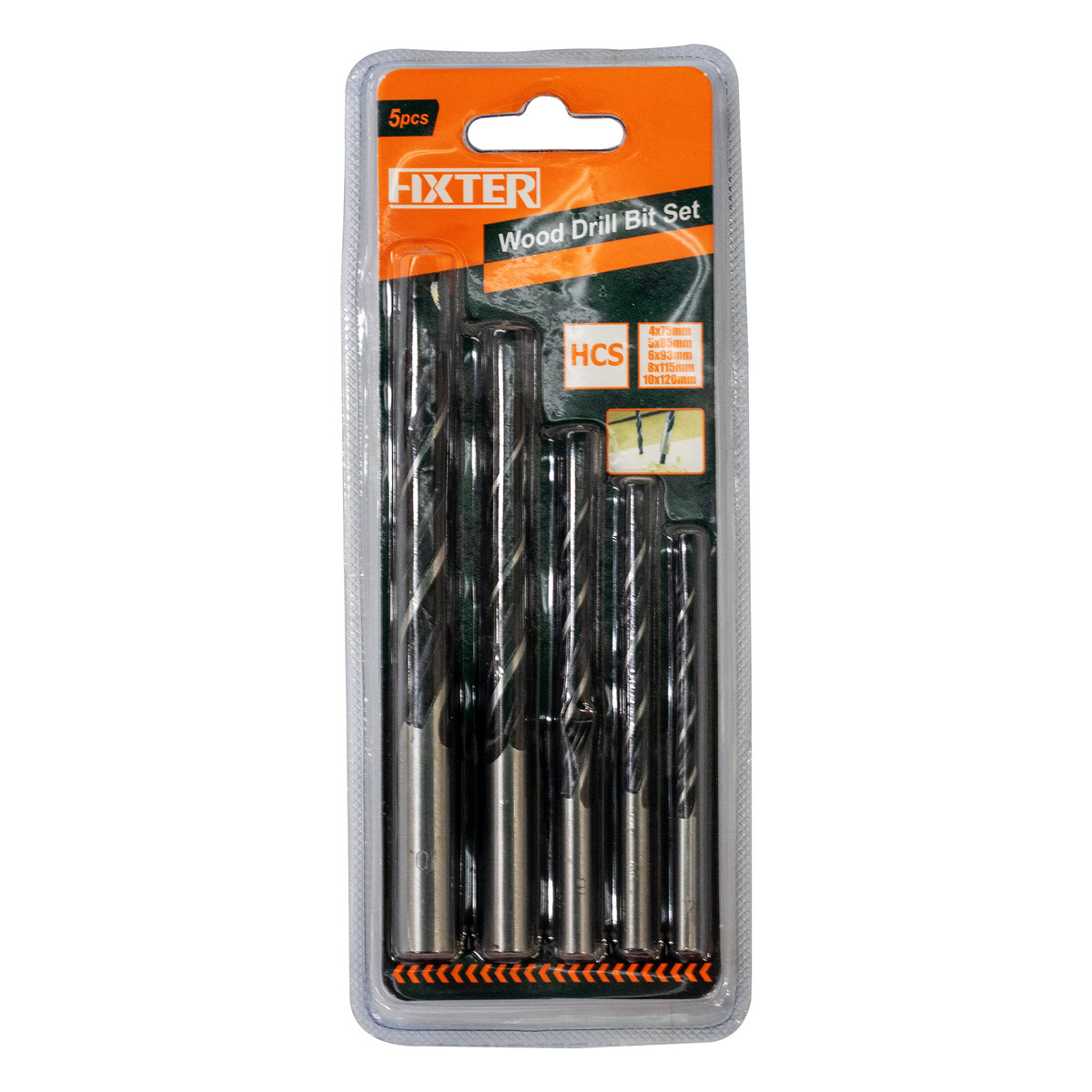 Fixter Wood Drill Bit Set 5 pcs 42997