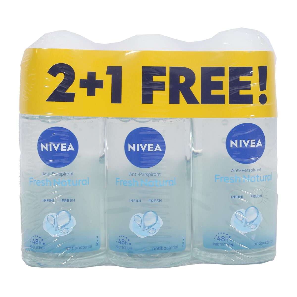 Nivea Roll On Women Assorted 50 ml 2 + 1