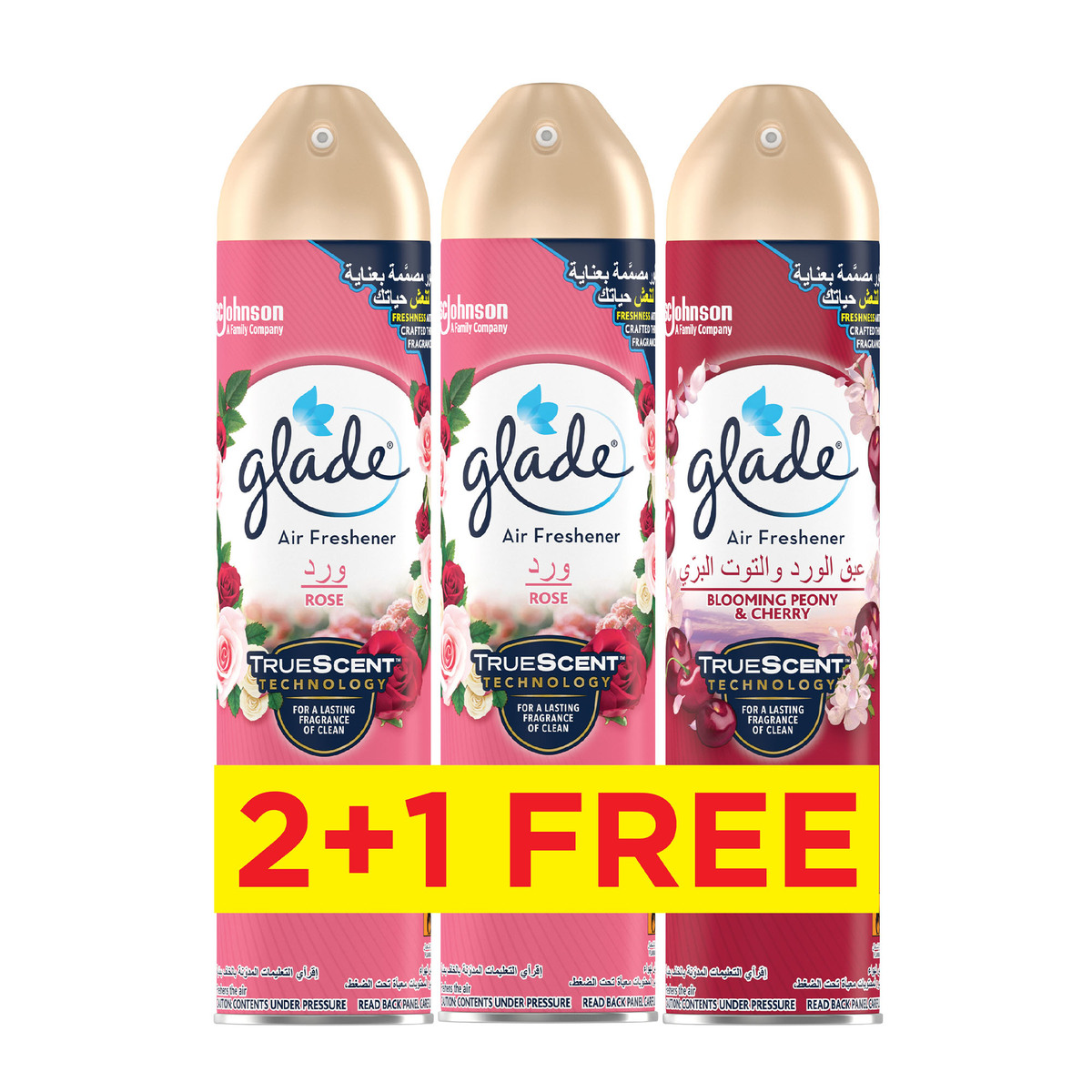 Glade Air Freshener Assorted 3 x 300 ml