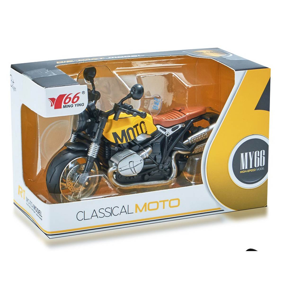 Skid Fusion Die Cast Motor Bike 1:12 MY66 Assorted