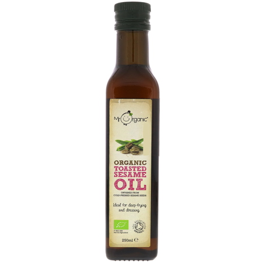 Buy Mr.Organic Toasted Sesame Oil 250ml Online - Lulu ...