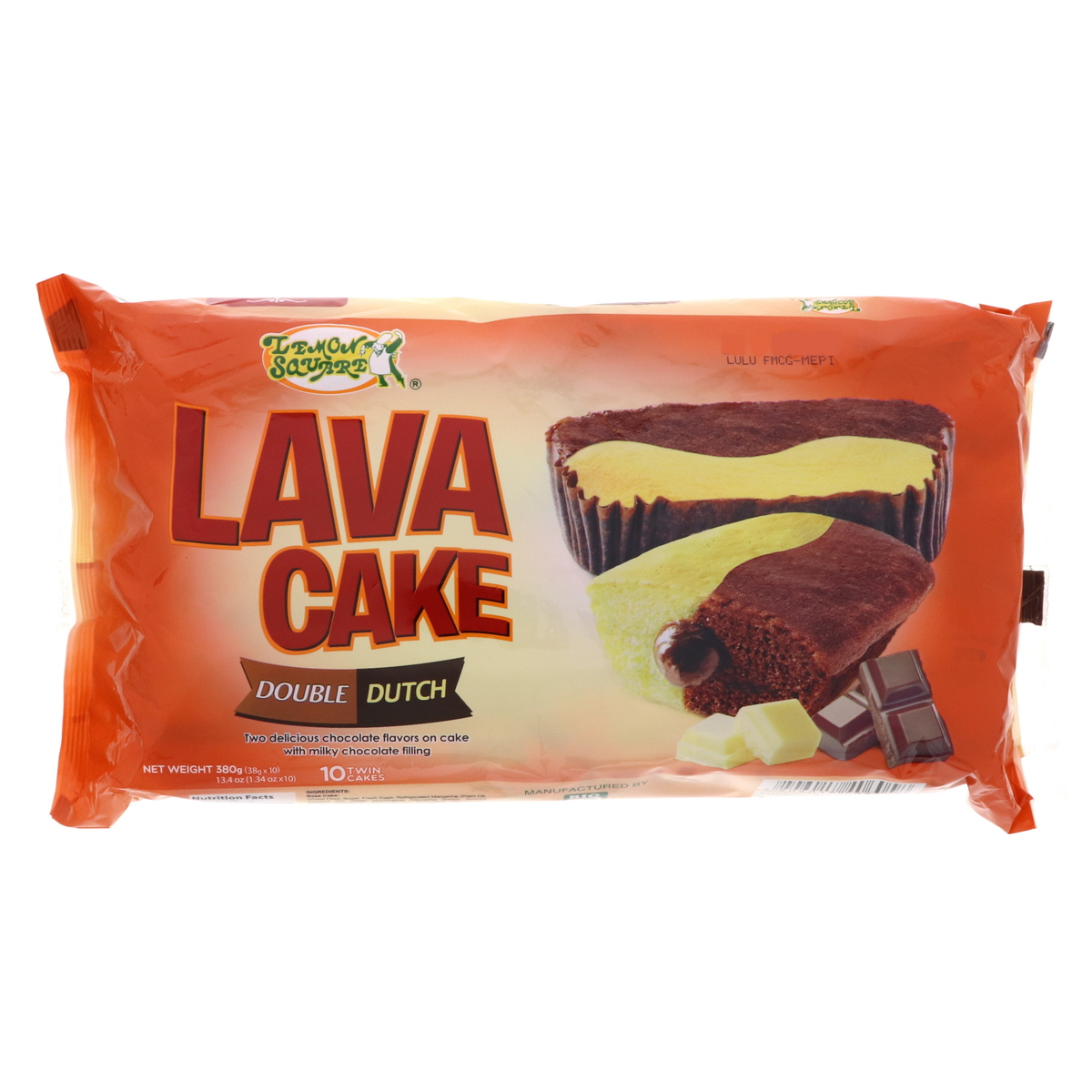 Lemon Square Double Dutch Lava Cake 380g Brought In Cakes Lulu UAE