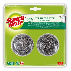 Scotch Brite Stainless Steel Scrubber 2 pcs