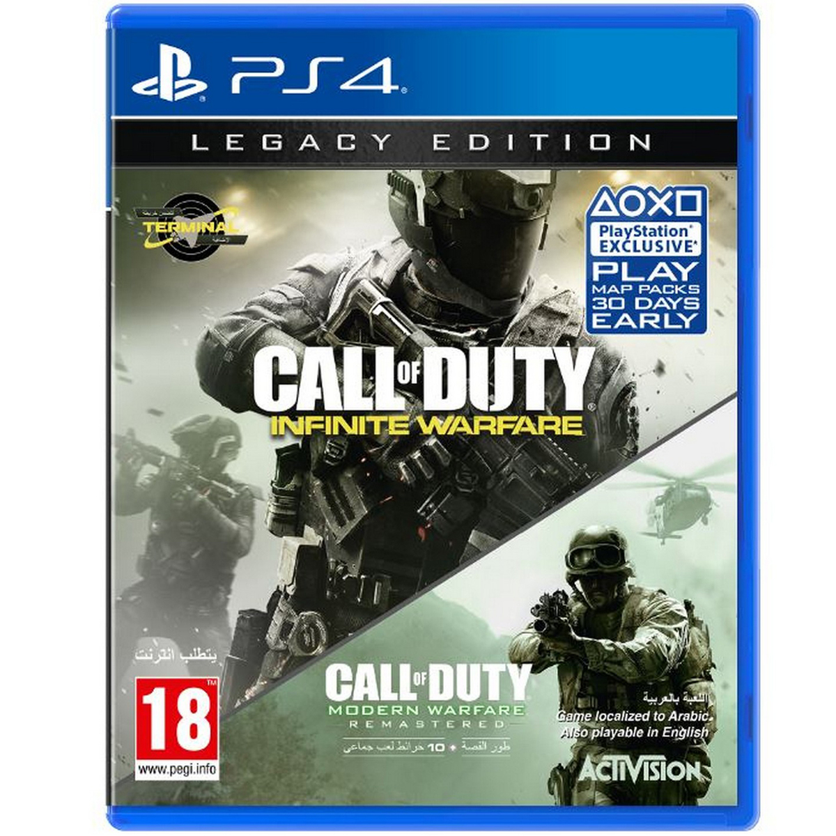 Buy Ps4 Call Of Duty Infinite Warfare Legacy Edition Online Lulu Hypermarket Ksa