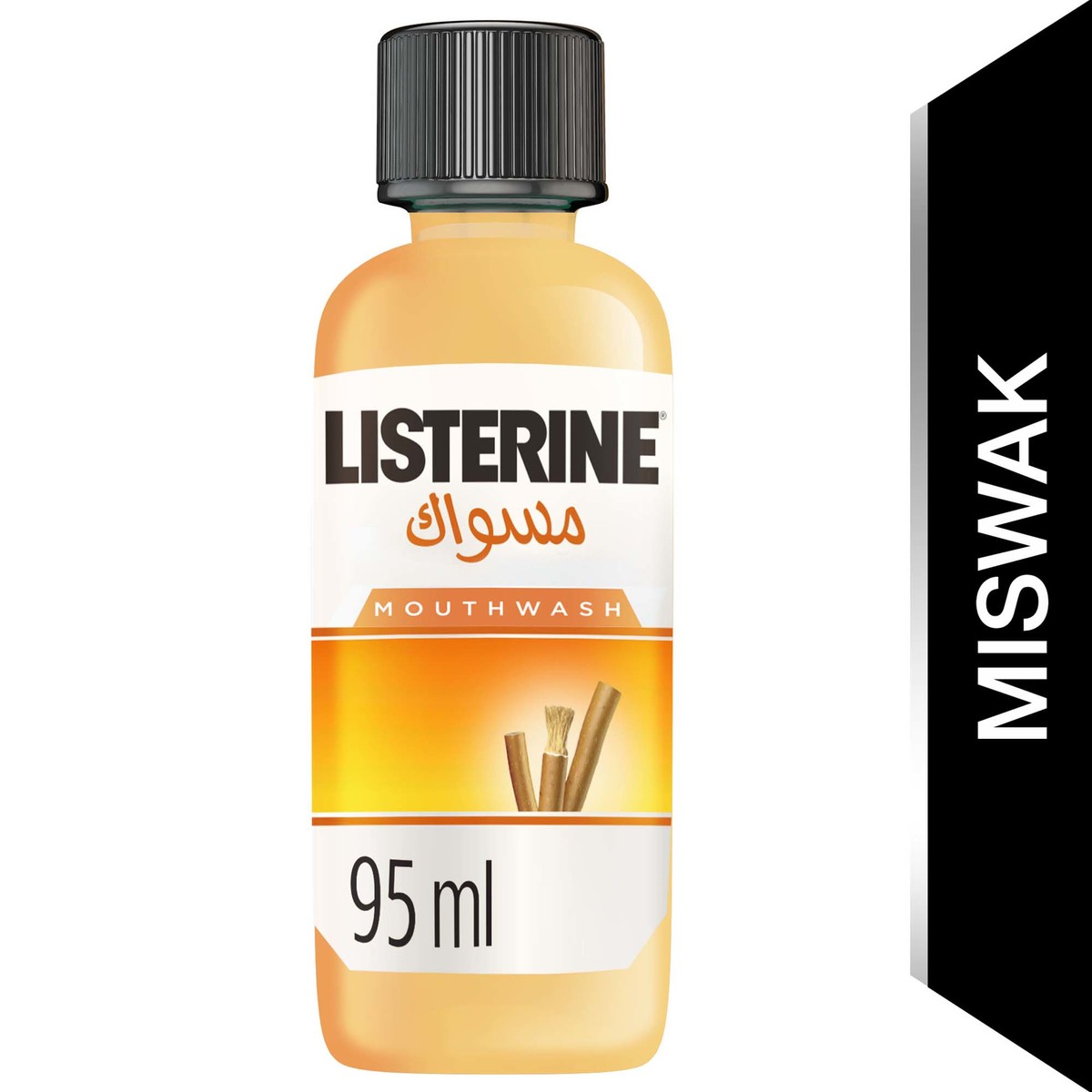 Listerine Miswak Mouthwash 95ml Mouthwash Lulu Kuwait