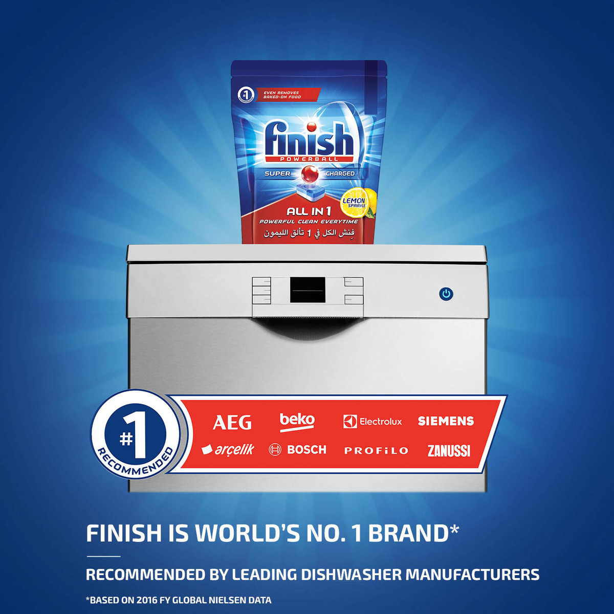 Buy Finish Dishwasher Detergent All In One Tabs Lemon 56pcs Online Lulu Hypermarket Uae