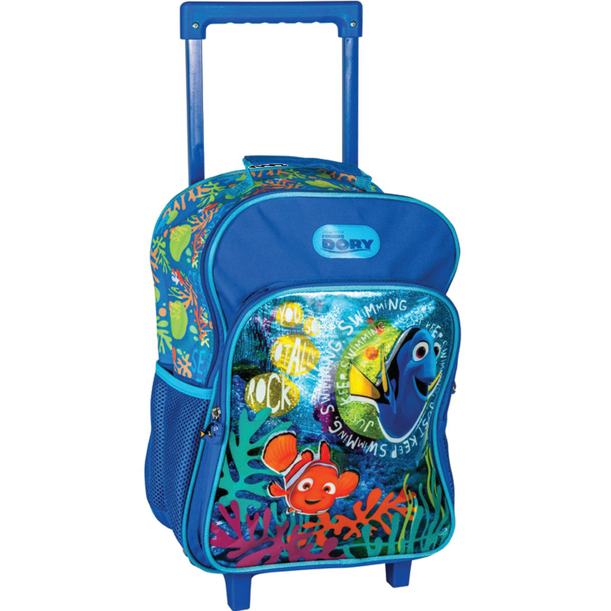 character trolley school bags