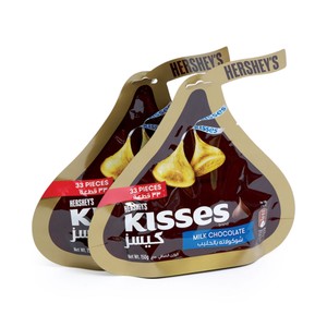 Buy Hershey's Kisses Milk Chocolate 150g x 2's Online - Lulu ...