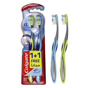 Colgate 360 Interdental Medium Toothbrush 2 pcs