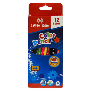 Win Plus Color Pencil KR971273 12Pcs