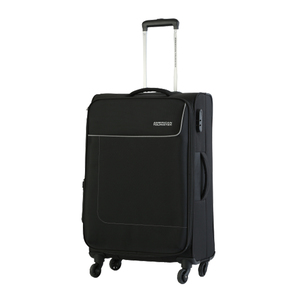 American Tourister Jamaica 4 Wheel Soft Trolley, 76 cm, Black