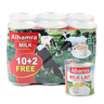 Alhamra Evaporated Milk 170 g 10+2