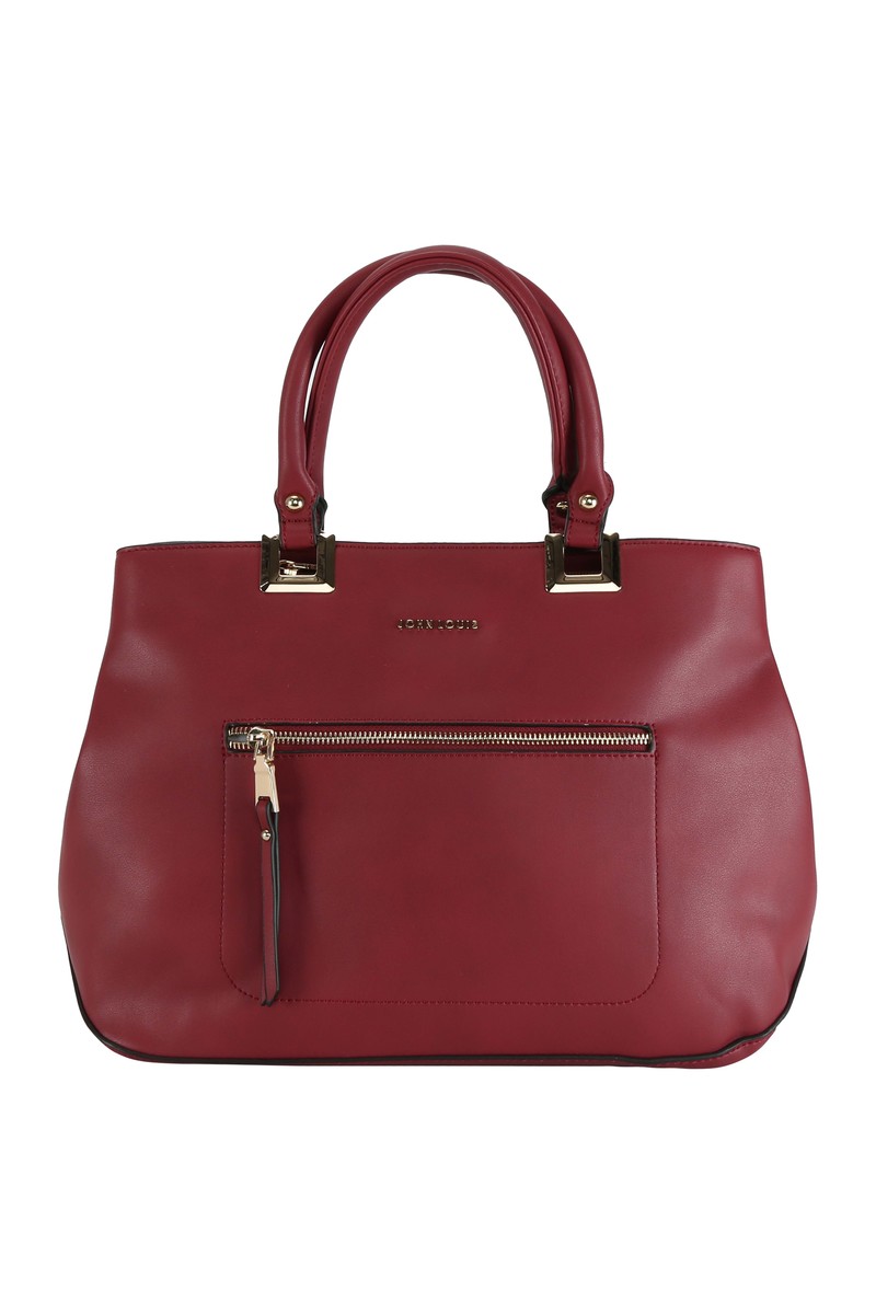 Buy John Louis Women's Shoulder/Hand Bag 550048 Wine Online - Lulu ...