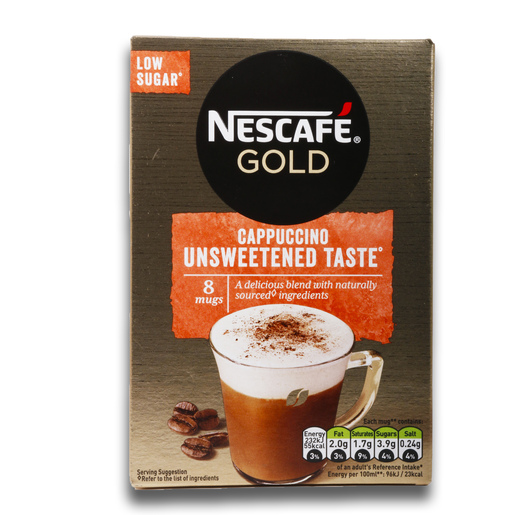 Buy Nescafe Cafe Menu Gold Cappuccino Unsweetened 8 x 14