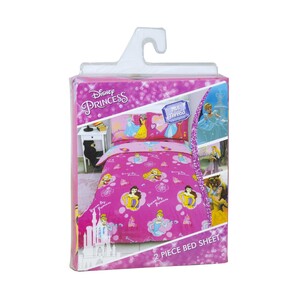 Disney Bed Sheet Princess 2pcs Set Single