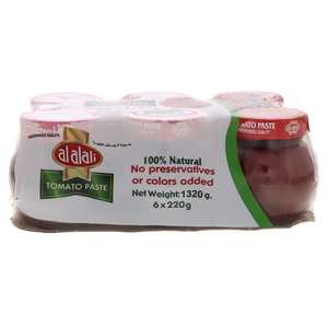 Al Alali Natural Tomato Paste 6 x 220 g