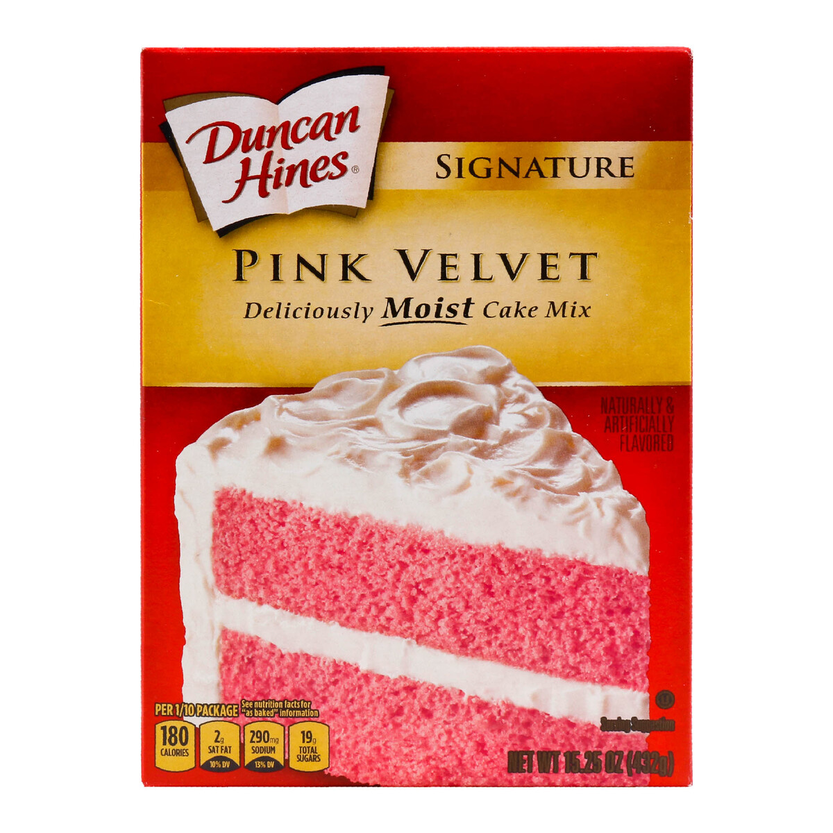 Duncan Hines Pink Velvet Cake Mix 432g Cake And Dessert Mixes Lulu Kuwait 