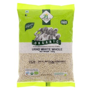 24 Mantra Organic Whole Urad White 500 g