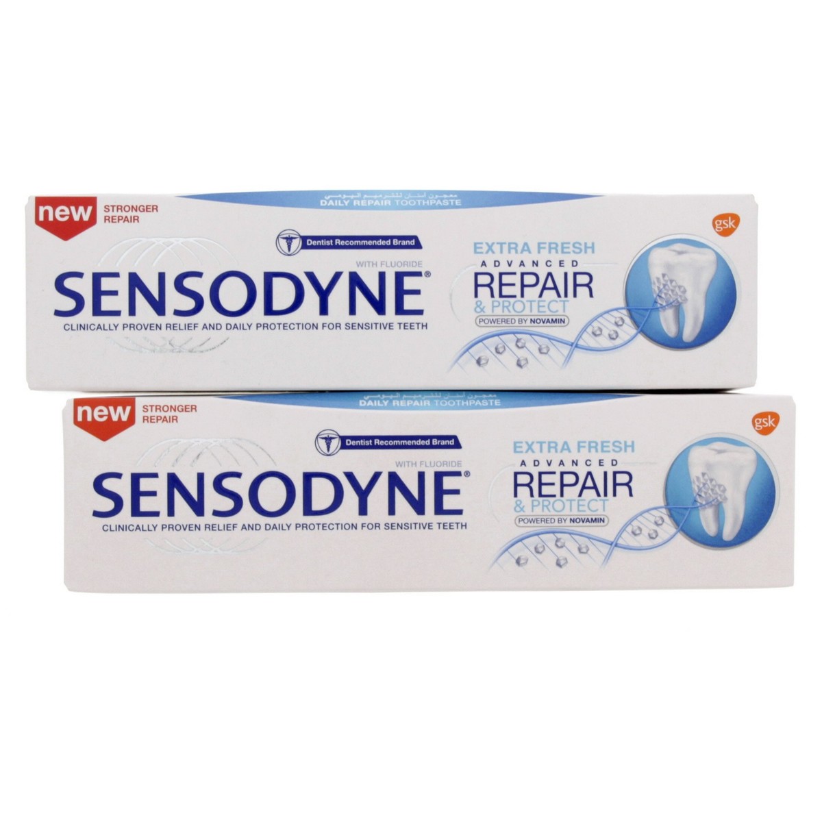 Sensodyne Extra Fresh Advanced Repair and Protect Toothpaste 75ml x 2 pcs Online at Best Price 