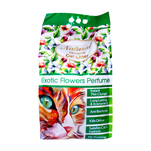 Buy Natural Cat Litter Exotic Flowers Perfume 10kg Online Lulu