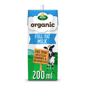 Arla Organic Milk Full Fat 200 ml