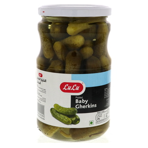 LuLu Pickled Baby Gherkins 690 g