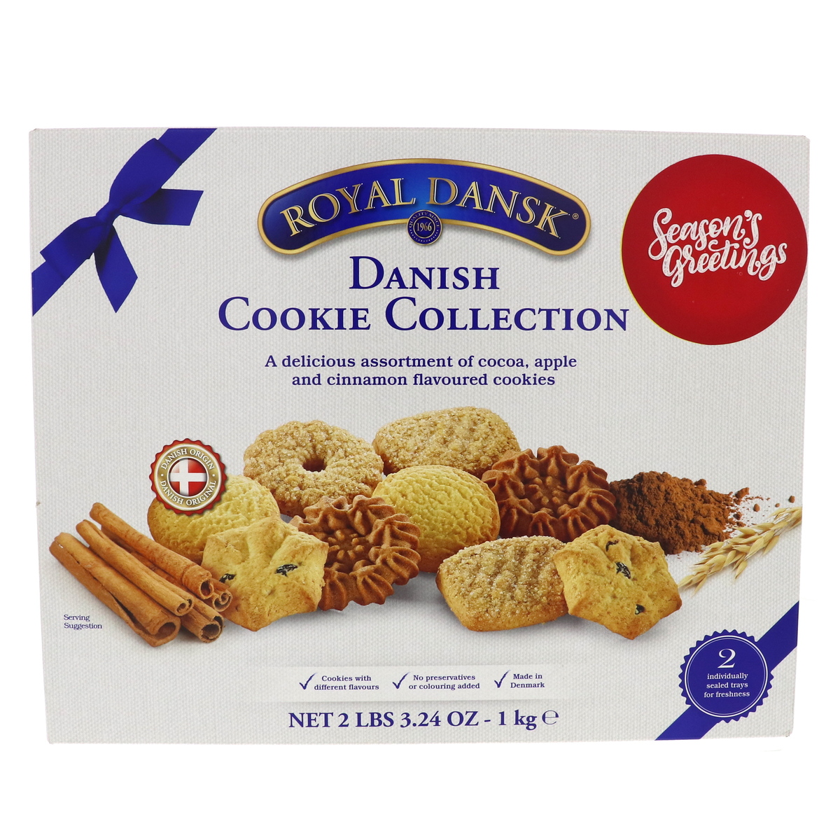 Buy Royal Dansk Danish Cookie Collection 1Kg Online Lulu Hypermarket UAE