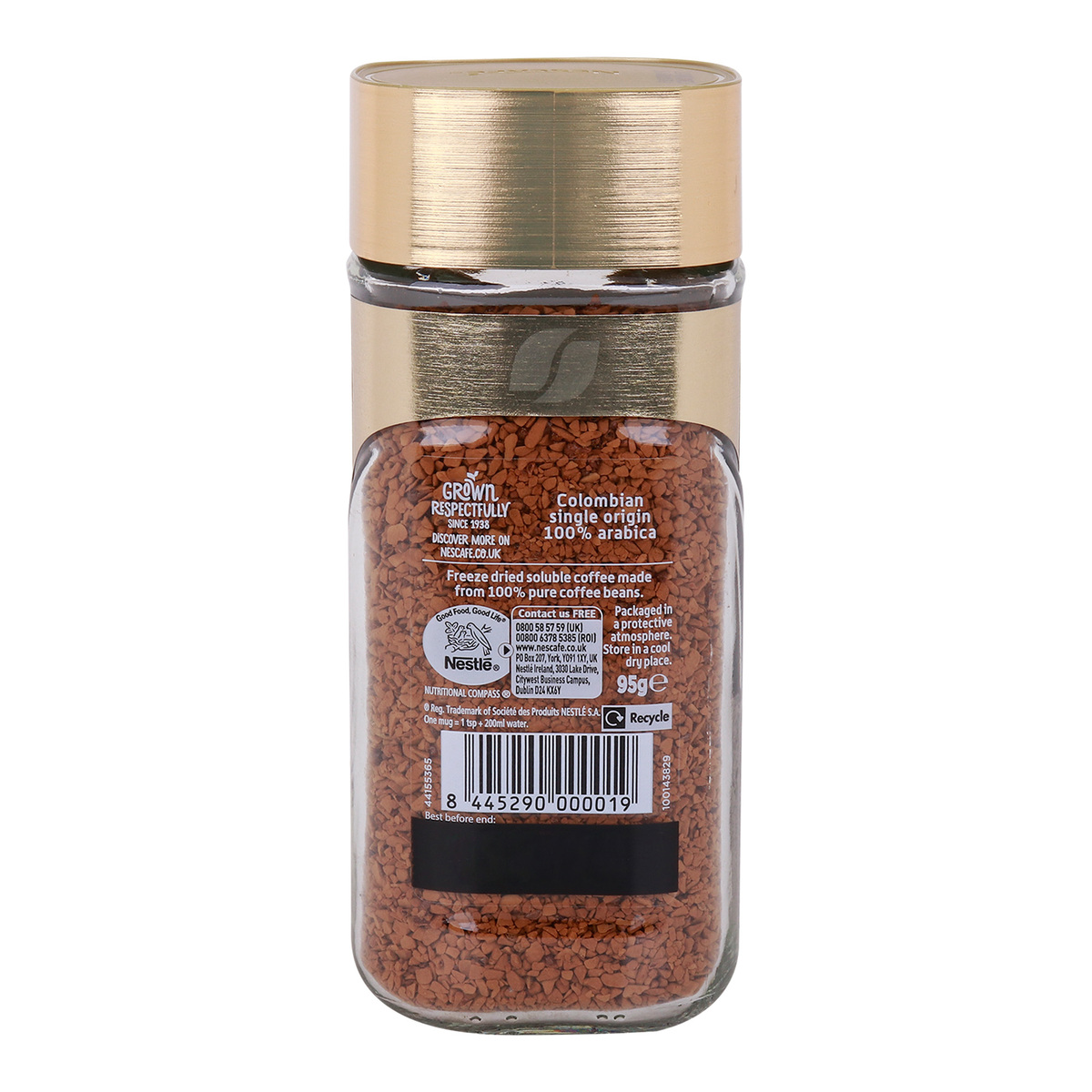 Nescafe Cap Colombia Coffee 95 g