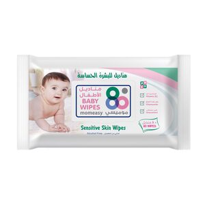 Momeasy Sensitive Skin Baby Wipes 80pcs
