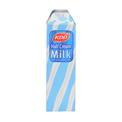 Buy Kdd Half Cream Milk Long Life 1litre Online Lulu Hypermarket Kuwait