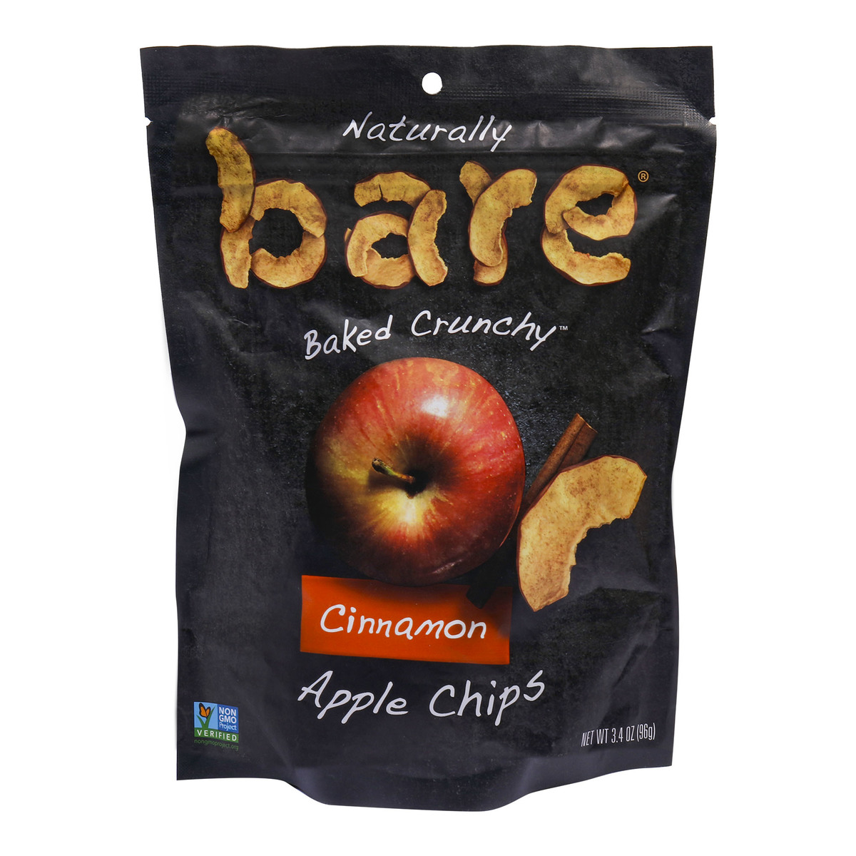 Bare Naturally Baked Crunchy Cinnamon Apple Chips 96g | Other Crisps