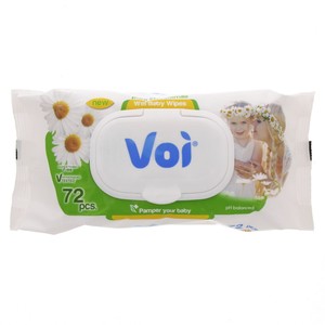 Voi Baby Wet Wipes Pure Chamomile 1 pkt 72 pcs