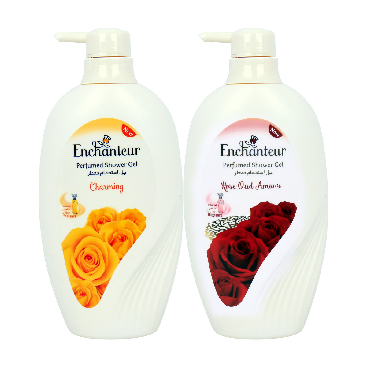 Enchanteur Perfumed Shower Gel Assorted 2 X 500ml Shower Gel Body Wash Lulu Qatar