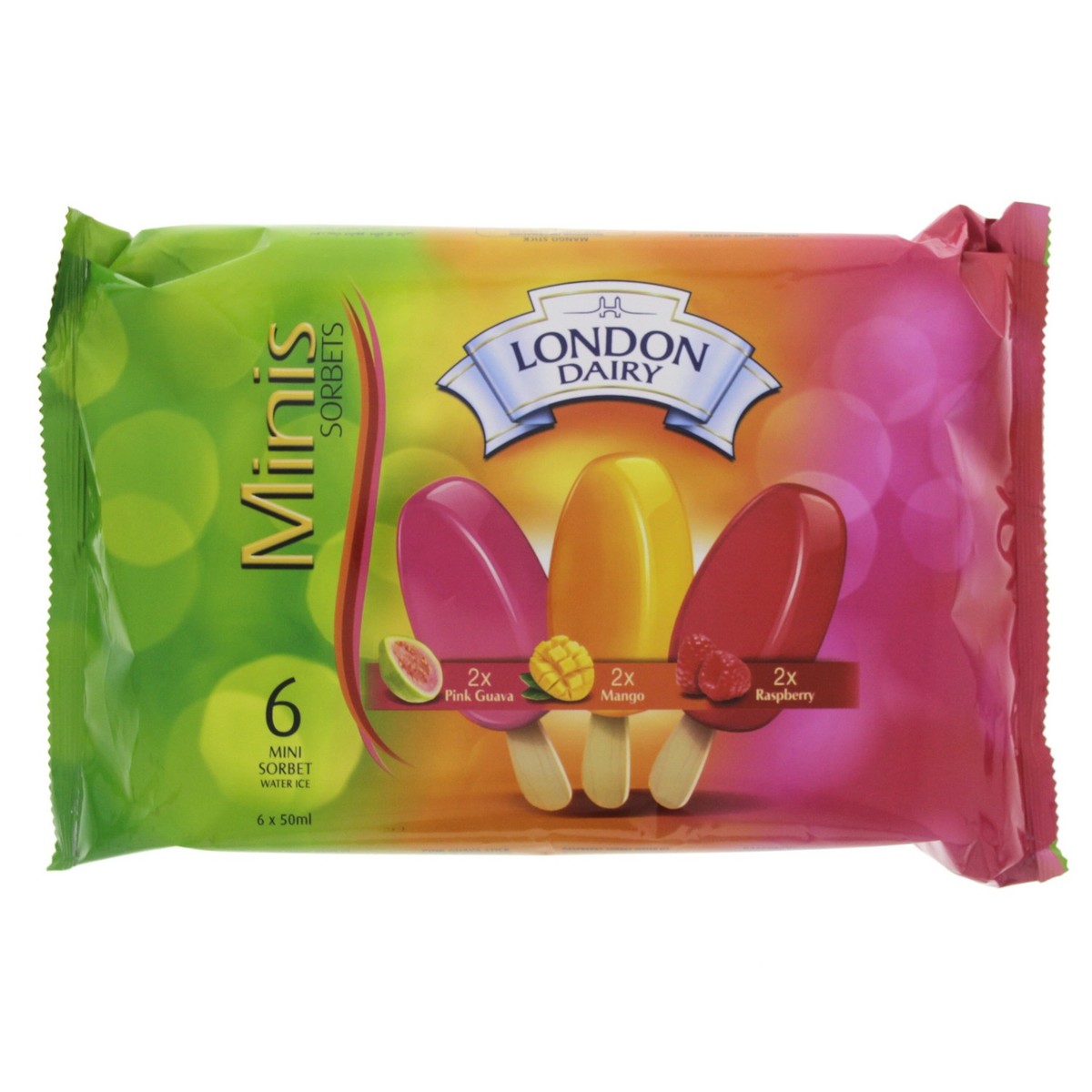 Buy London Dairy Mini Sorbets 50ml X 6pcs Online Lulu Hypermarket Ksa