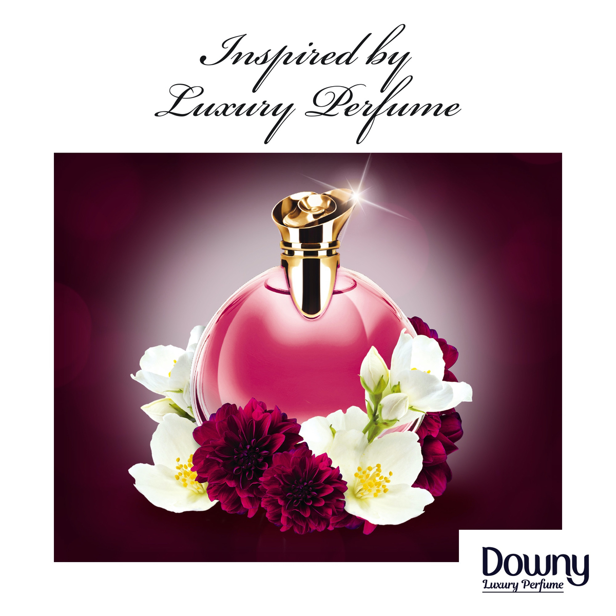 Downy Luxury Perfume Collection Concentrate Fabric Softener Velvet Rose ...